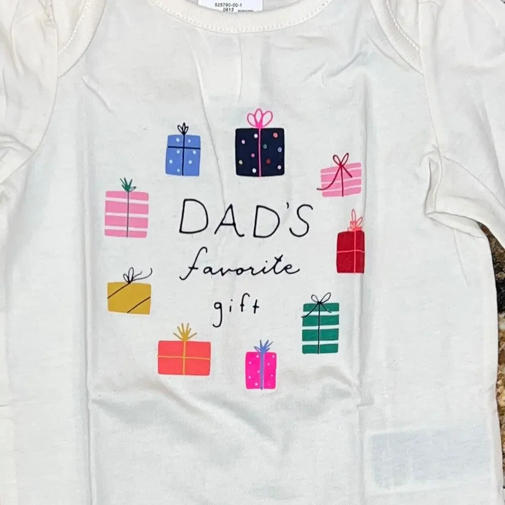 NWT GAP Baby Ivory & Navy W/
